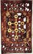 Ireland / Scotland / England: Carpet Page, Folio 1v (damaged). From The Book of Durrow, c. 650-700 CE
